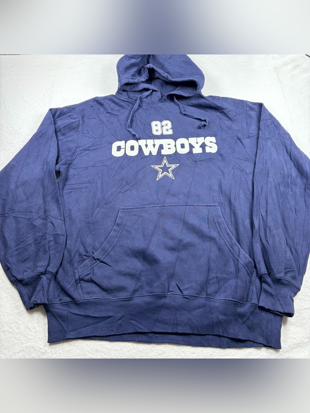 VTG NFL Dallas Cowboys Jason Witten 82 Hoodie Sweatshirt S Navy